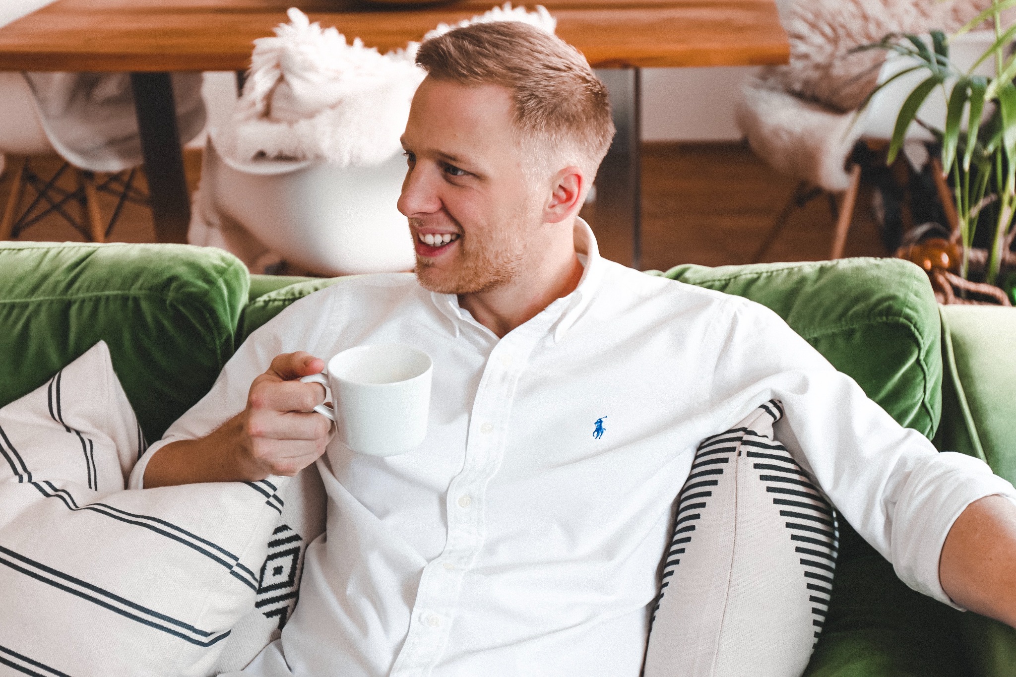 Lukas Schubert in persönlicher Beratungssituation
